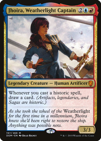 Jhoira, Weatherlight Captain [Dominaria] | Rook's Games and More