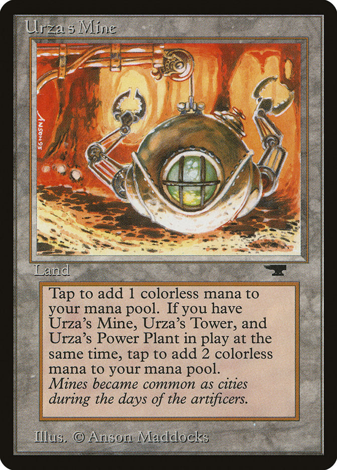 Urza's Mine (Orange Background) [Antiquities] | Rook's Games and More