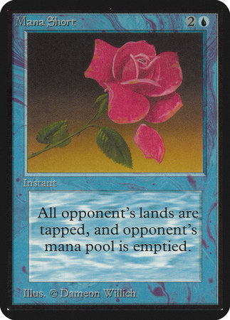 Mana Short [Limited Edition Alpha] | Rook's Games and More