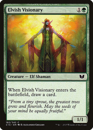 Elvish Visionary [Commander 2015] | Rook's Games and More