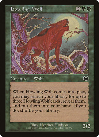 Howling Wolf [Mercadian Masques] | Rook's Games and More