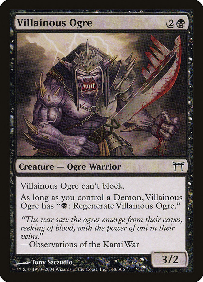 Villainous Ogre [Champions of Kamigawa] | Rook's Games and More