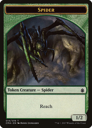 Spider Token (014) [Commander Anthology Tokens] | Rook's Games and More