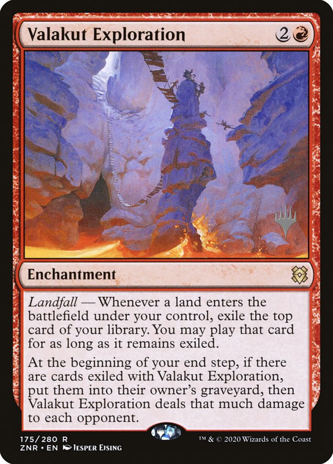 Valakut Exploration (Promo Pack) [Zendikar Rising Promos] | Rook's Games and More