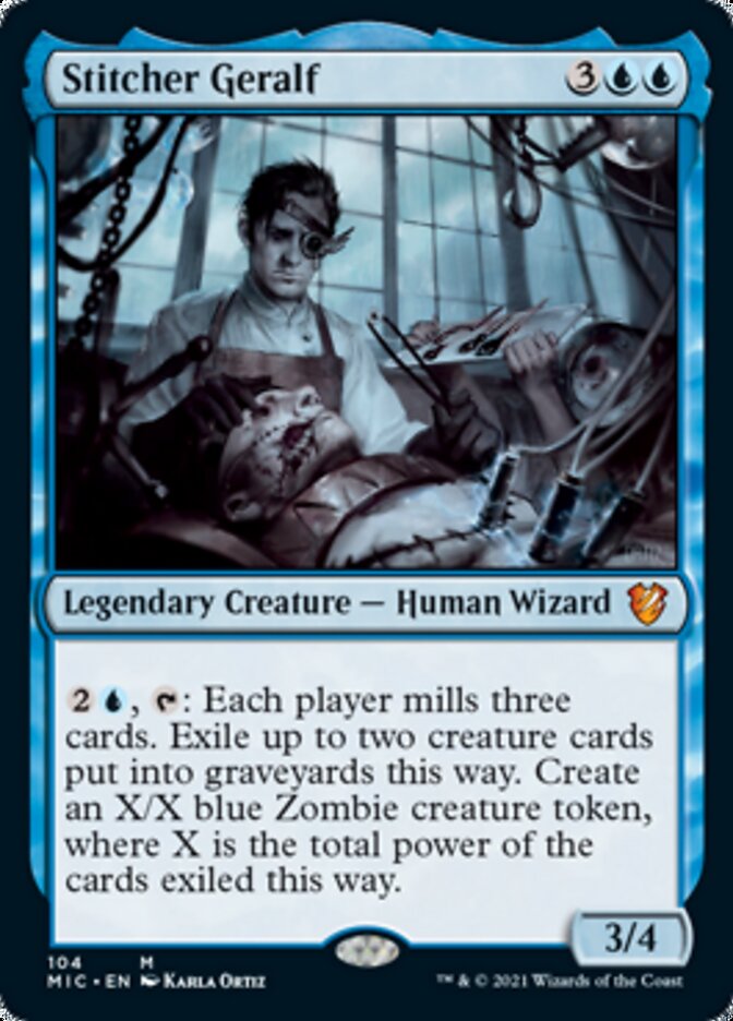 Stitcher Geralf [Innistrad: Midnight Hunt Commander] | Rook's Games and More