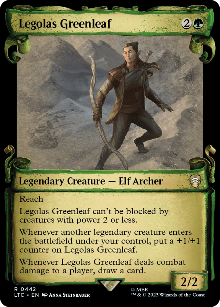 Legolas Greenleaf [The Lord of the Rings: Tales of Middle-Earth Commander Showcase Scrolls] | Rook's Games and More