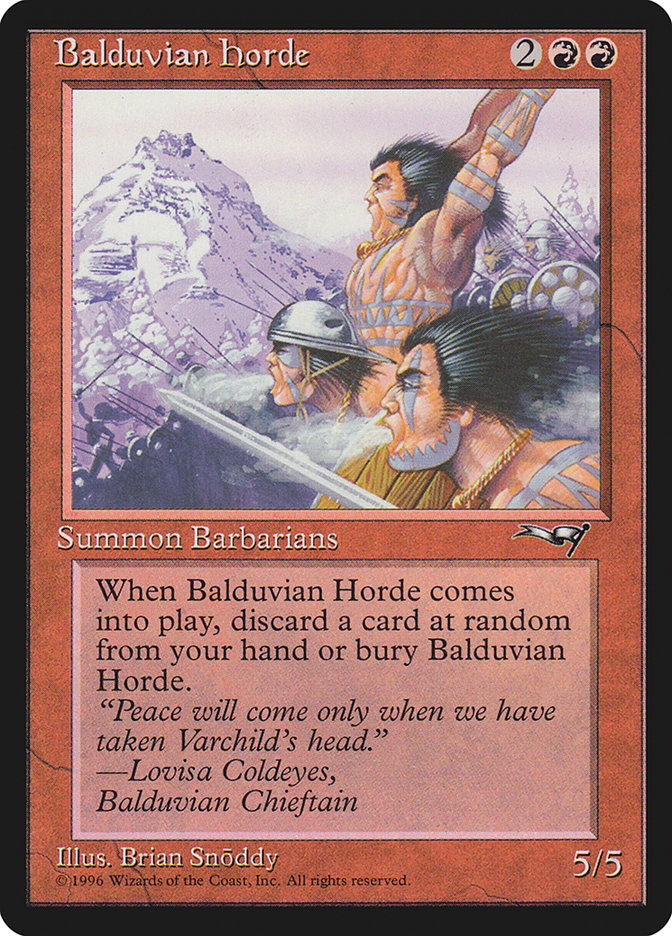 Balduvian Horde [Alliances] | Rook's Games and More