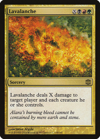Lavalanche [Alara Reborn] | Rook's Games and More