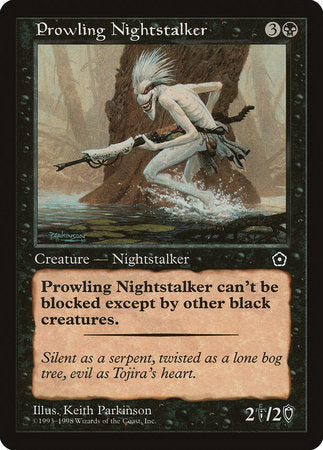 Prowling Nightstalker [Portal Second Age] | Rook's Games and More