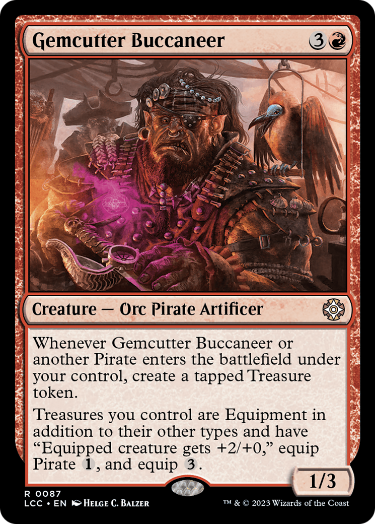 Gemcutter Buccaneer [The Lost Caverns of Ixalan Commander] | Rook's Games and More