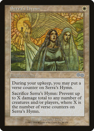 Serra's Hymn [Urza's Saga] | Rook's Games and More