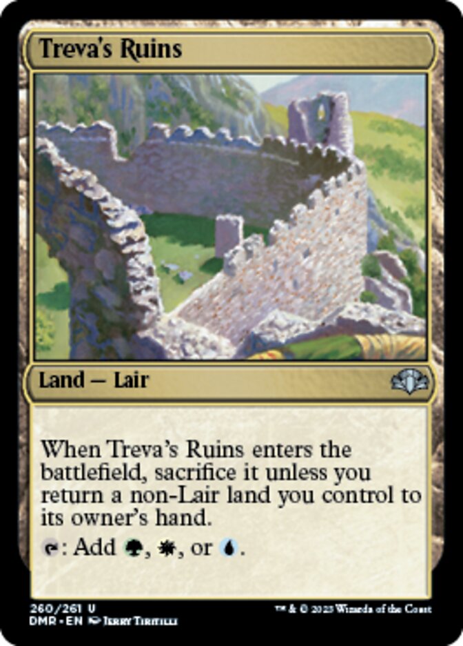 Treva's Ruins [Dominaria Remastered] | Rook's Games and More