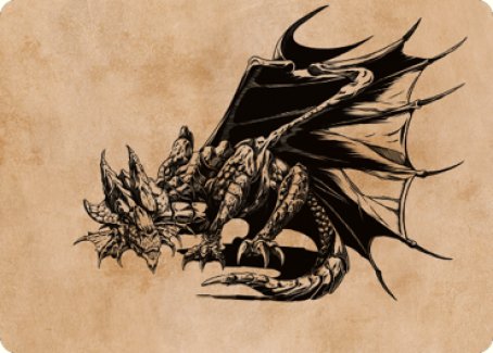 Ancient Copper Dragon Art Card (52) [Commander Legends: Battle for Baldur's Gate Art Series] | Rook's Games and More