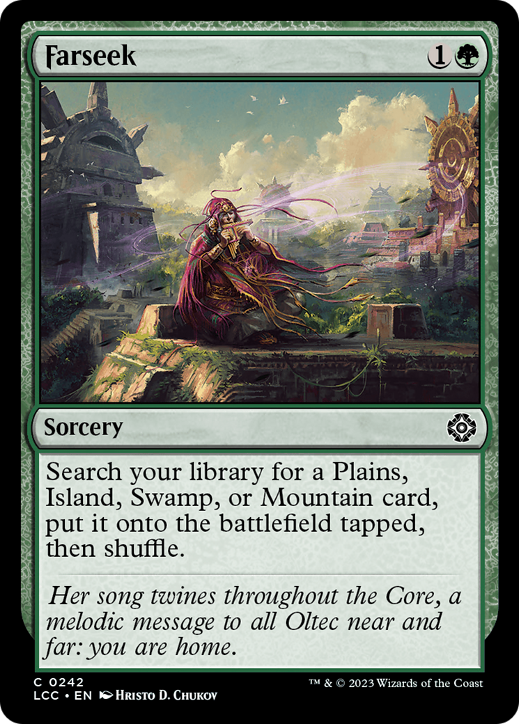 Farseek [The Lost Caverns of Ixalan Commander] | Rook's Games and More