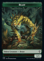 Satyr // Beast Double-sided Token [Commander Legends: Battle for Baldur's Gate Tokens] | Rook's Games and More