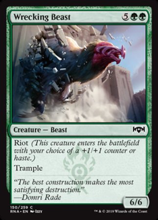 Wrecking Beast [Ravnica Allegiance] | Rook's Games and More