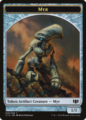 Myr // Pentavite Double-sided Token [Commander 2014 Tokens] | Rook's Games and More