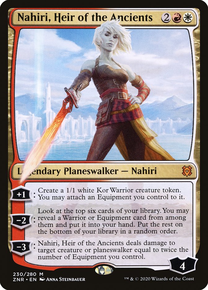 Nahiri, Heir of the Ancients [Zendikar Rising] | Rook's Games and More