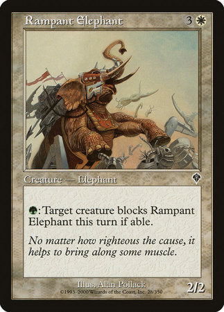 Rampant Elephant [Invasion] | Rook's Games and More