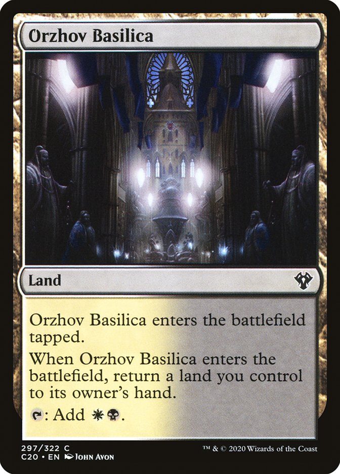 Orzhov Basilica [Commander 2020] | Rook's Games and More