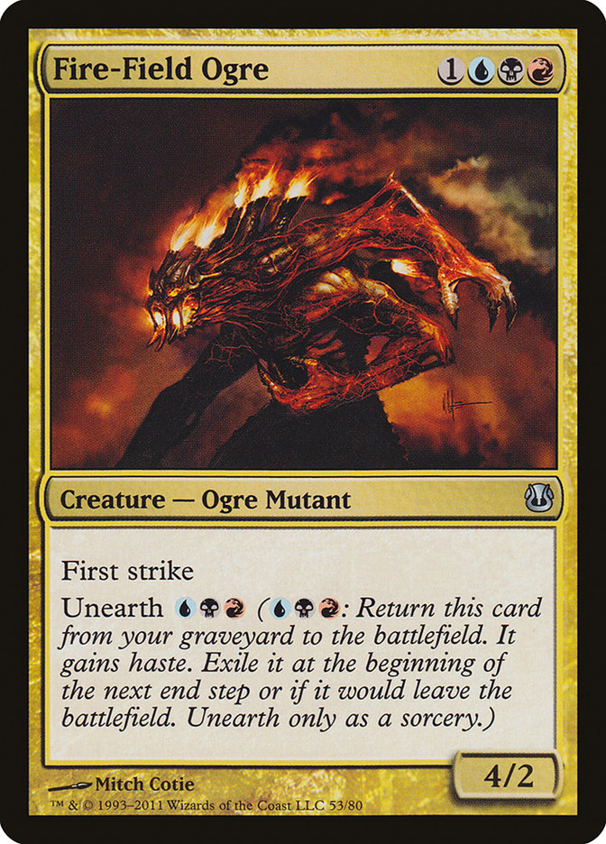 Fire-Field Ogre [Duel Decks: Ajani vs. Nicol Bolas] | Rook's Games and More
