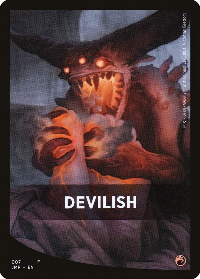 Devilish Theme Card [Jumpstart Front Cards] | Rook's Games and More