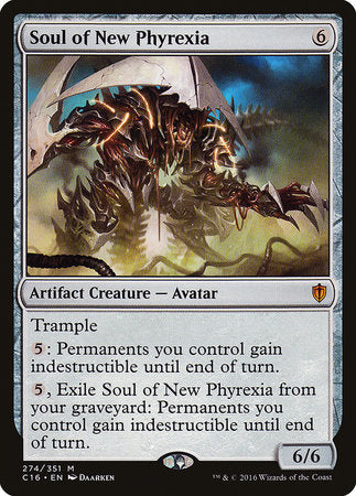 Soul of New Phyrexia [Commander 2016] | Rook's Games and More