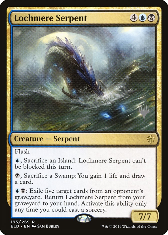 Lochmere Serpent (Promo Pack) [Throne of Eldraine Promos] | Rook's Games and More