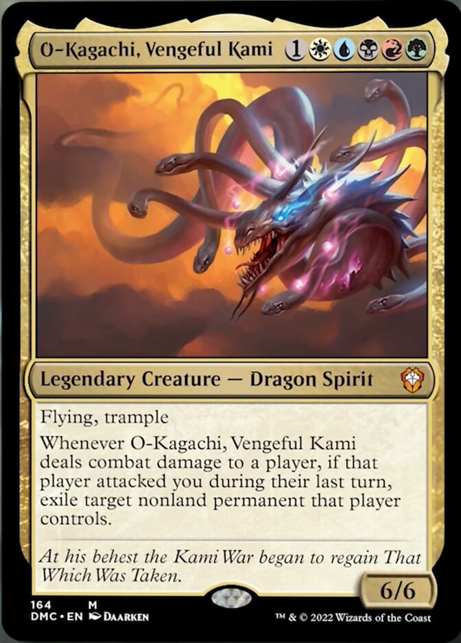 O-Kagachi, Vengeful Kami [Dominaria United Commander] | Rook's Games and More