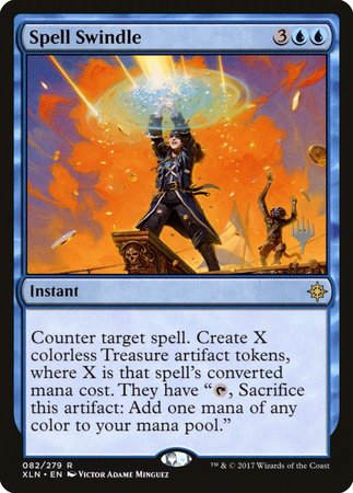 Spell Swindle [Ixalan Promos] | Rook's Games and More