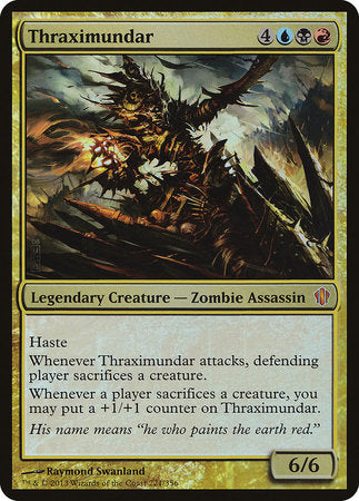 Thraximundar (Commander 2013) [Commander 2013 Oversized] | Rook's Games and More