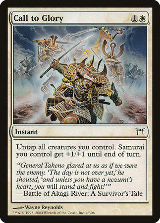 Call to Glory [Champions of Kamigawa] | Rook's Games and More