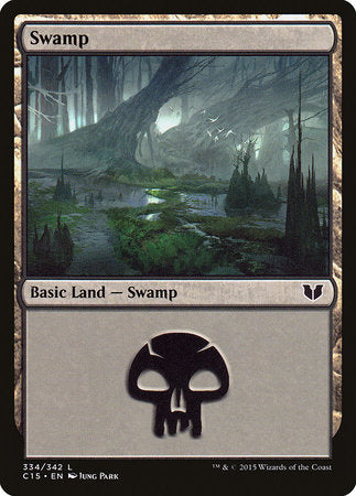 Swamp (334) [Commander 2015] | Rook's Games and More