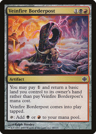 Veinfire Borderpost [Alara Reborn] | Rook's Games and More