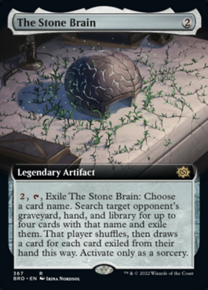 The Stone Brain (Extended Art) [The Brothers' War] | Rook's Games and More