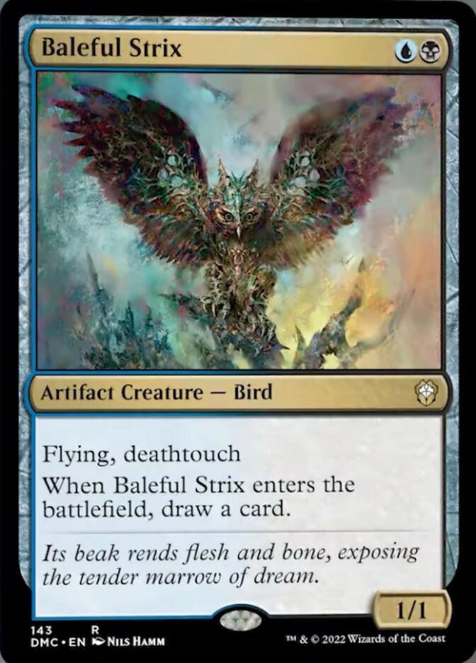 Baleful Strix [Dominaria United Commander] | Rook's Games and More