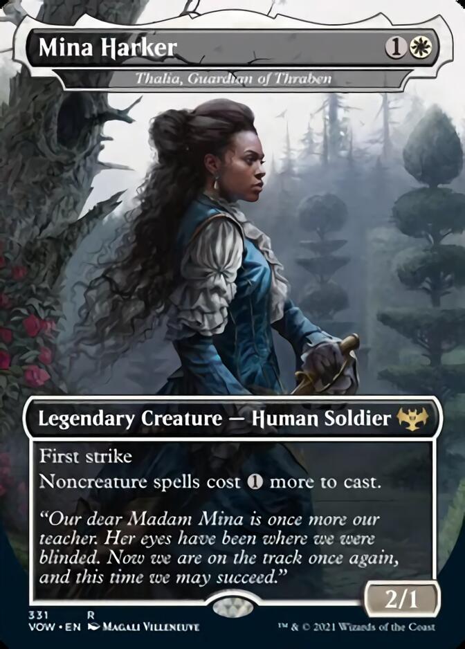 Thalia, Guardian of Thraben - Mina Harker [Innistrad: Crimson Vow] | Rook's Games and More