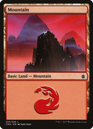 Mountain (305) [Commander Anthology] | Rook's Games and More