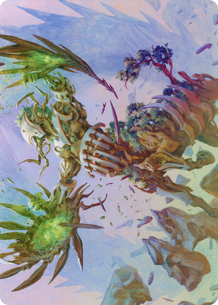 Botanical Brawler Art Card [March of the Machine Art Series] | Rook's Games and More