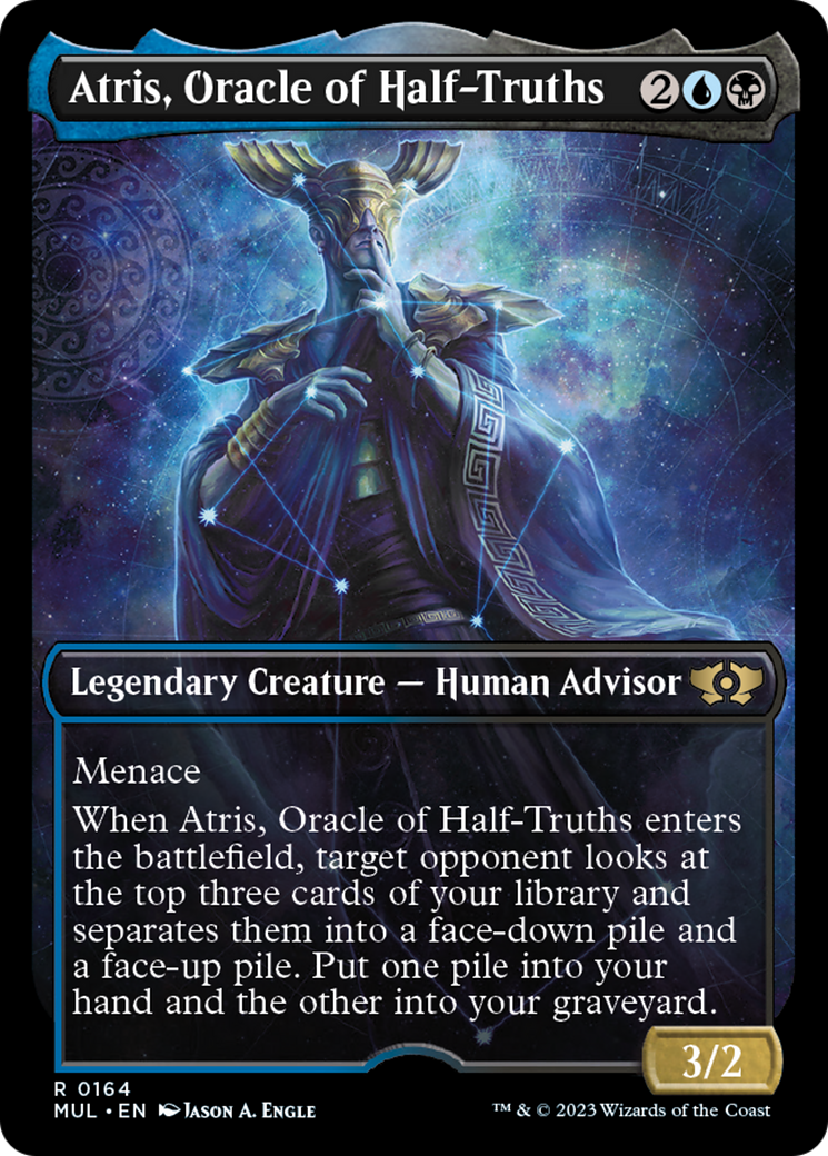 Atris, Oracle of Half-Truths (Halo Foil) [Multiverse Legends] | Rook's Games and More