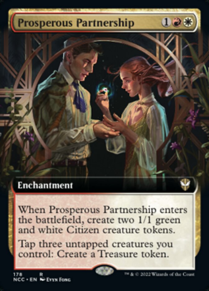 Prosperous Partnership (Extended Art) [Streets of New Capenna Commander] | Rook's Games and More