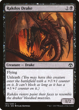 Rakdos Drake [Iconic Masters] | Rook's Games and More