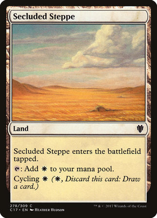 Secluded Steppe [Commander 2017] | Rook's Games and More