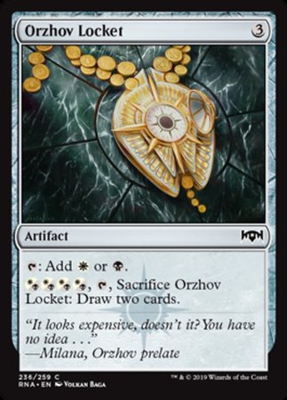 Orzhov Locket [Ravnica Allegiance] | Rook's Games and More