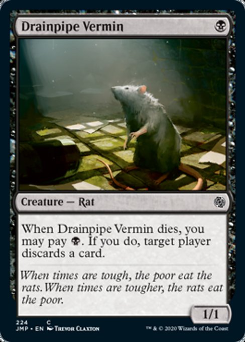 Drainpipe Vermin [Jumpstart] | Rook's Games and More