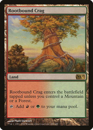 Rootbound Crag [Magic 2013] | Rook's Games and More