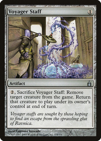 Voyager Staff [Ravnica: City of Guilds] | Rook's Games and More