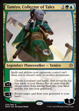 Tamiyo, Collector of Tales [War of the Spark] | Rook's Games and More