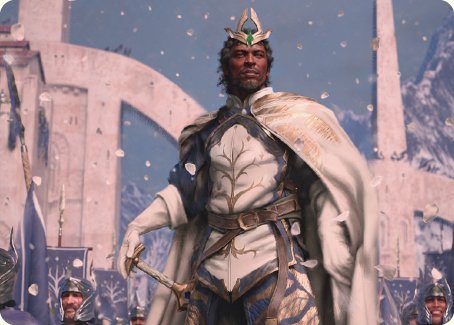 Aragorn, King of Gondor Art Card [The Lord of the Rings: Tales of Middle-earth Art Series] | Rook's Games and More