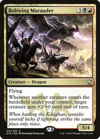 Boltwing Marauder [Dragons of Tarkir Promos] | Rook's Games and More